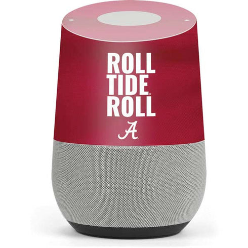 University of Alabama Roll Tide Roll Google Home Skin